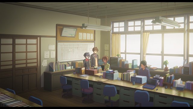 Old school staff room